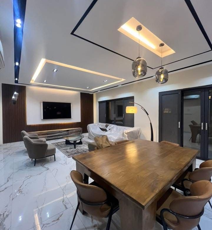 Villa duplex meublée de 3 chambres avec jardin et parking sécurisé