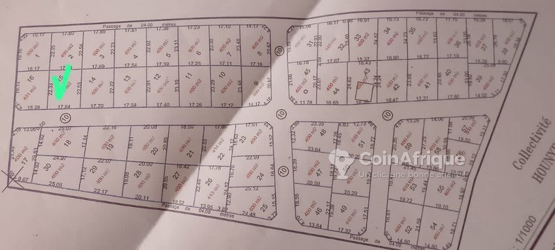 Terrain à vendre - Parcelles spacieuses avec voies larges de 10 mètres