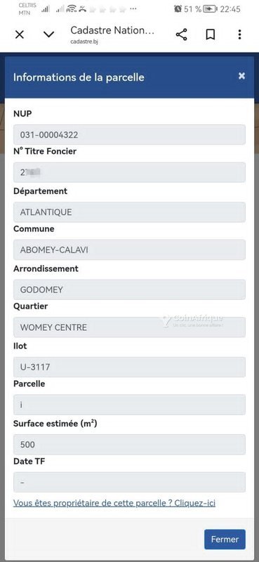 Terrain en angle de rue à Saint Rita avec titre foncier personnel