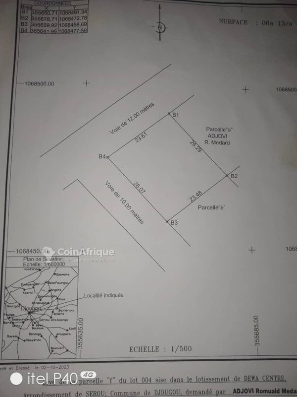 Terrain spacieux de 614 m² à vendre - Idéal pour construction