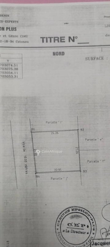 Terrain viabilisé de 509 m² clôturé en zone sablonneuse près de la route des pêches