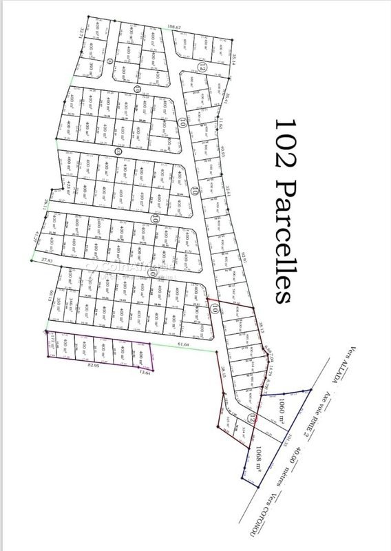 Terrain de 400 m² avec titre foncier - Parcelles disponibles en zone stratégique