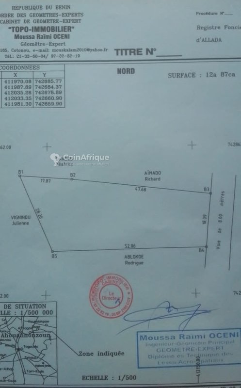 Terrain constructible de 537 m² avec opportunité de personnalisation