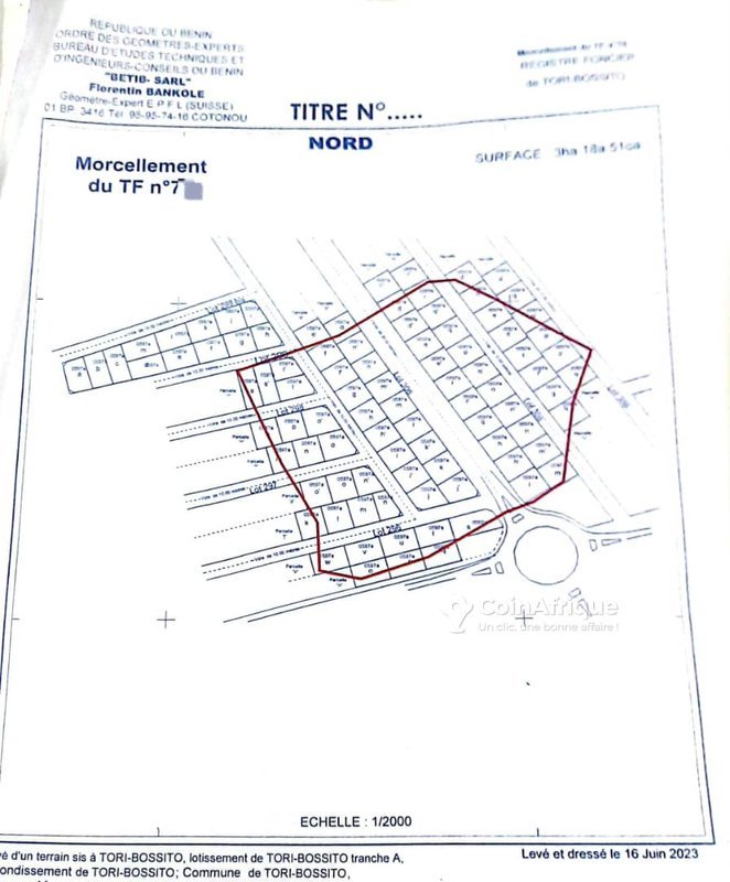 Terrain exceptionnel de 21 000 m² avec titre foncier sécurisé et fort potentiel d'investissement