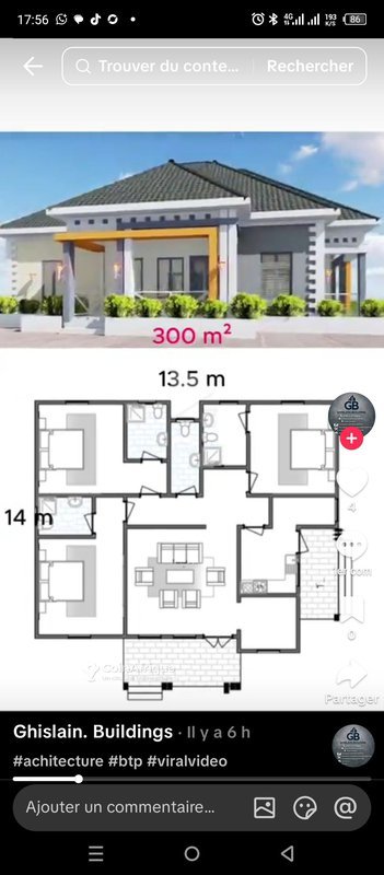Terrain viabilisé de 348 m² avec documents officiels complets
