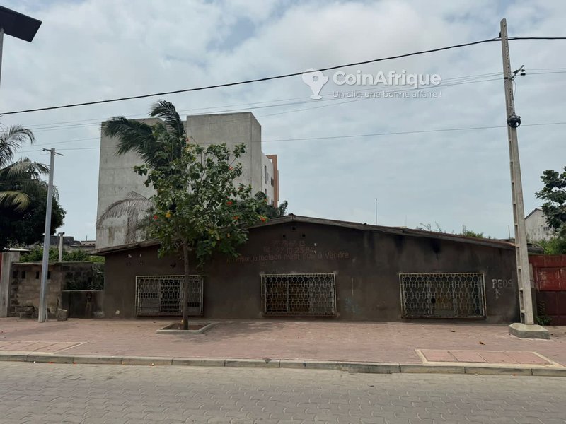 Terrain de 398 m² avec titre foncier personnel en bordure de rue pavée