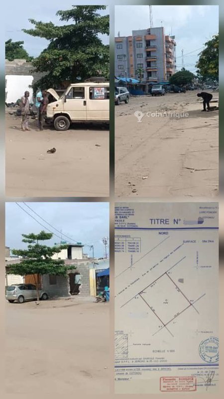 Terrain spacieux de 829 m² avec titre foncier personnel en zone stratégique