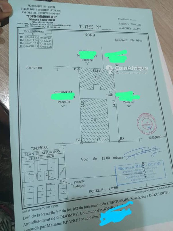 Immeuble locatif R+1 avec 7 pièces et grande boutique en excellent état