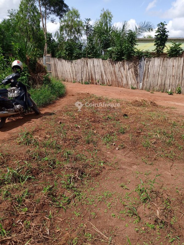Terrain viabilisé de 500 m² en position stratégique près de l'axe inter-État