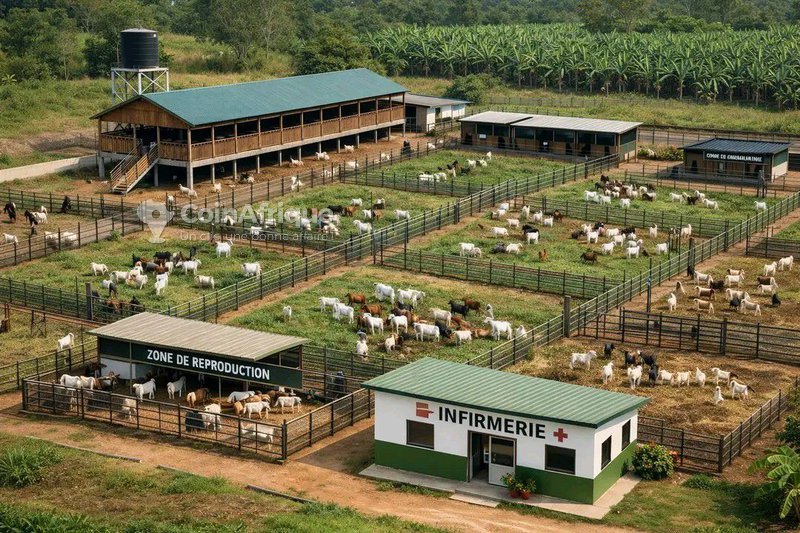 Terrain spacieux de 3 hectares avec accès facile et documents administratifs complets