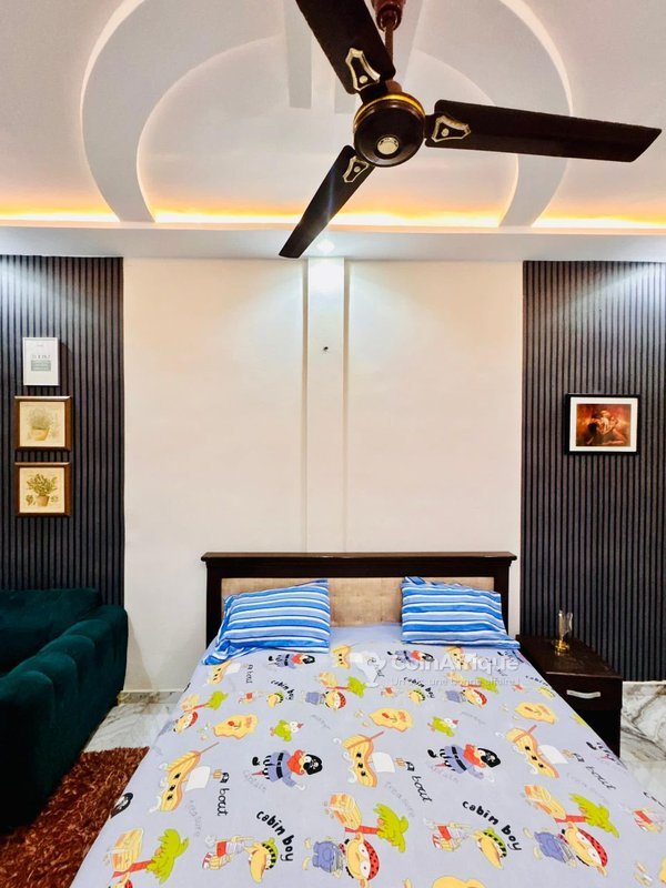 Appartement meublé d'une pièce avec confort moderne
