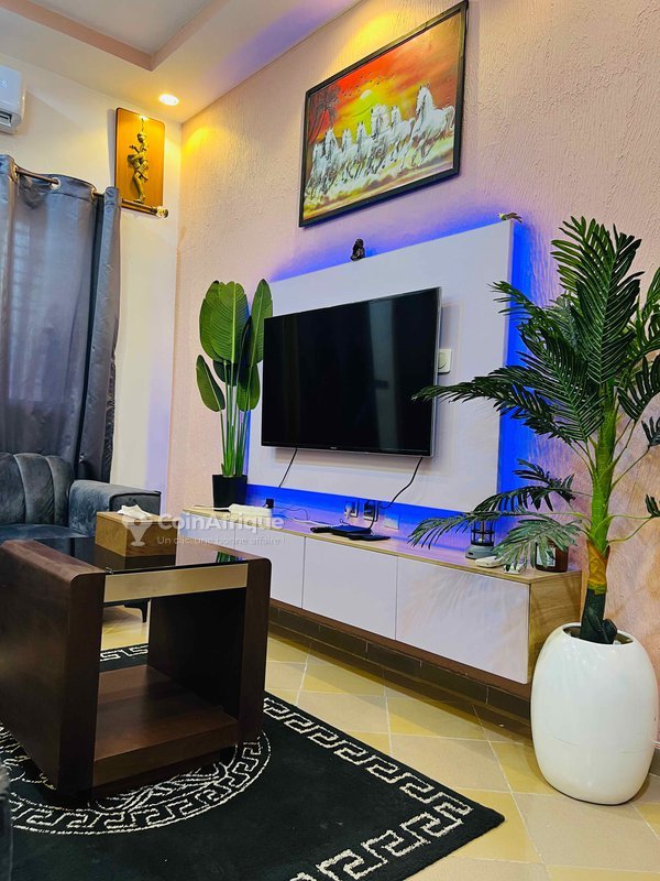 Appartement meublé de 2 pièces avec terrasse et équipements haut de gamme