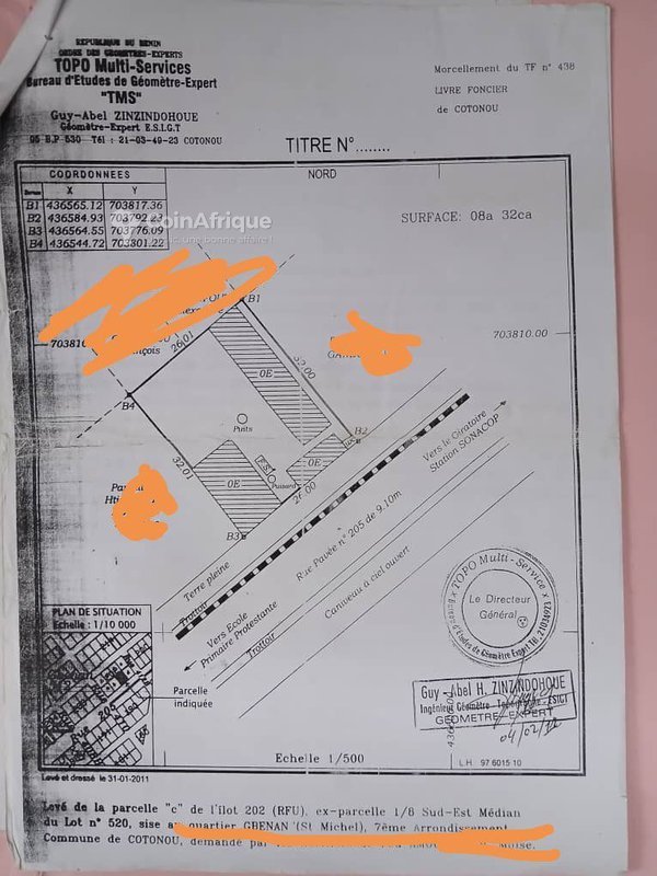 Terrain viabilisé de 832 m² avec permis d'habiter et documents légaux complets