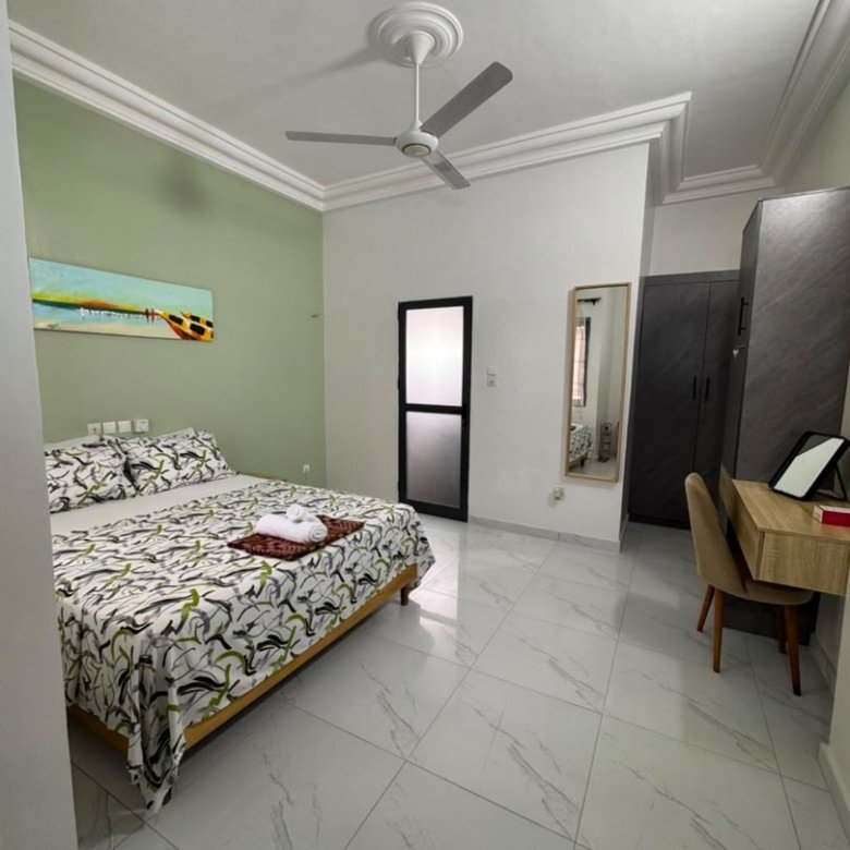 Appartement meublé haut standing avec 2 chambres et services premium