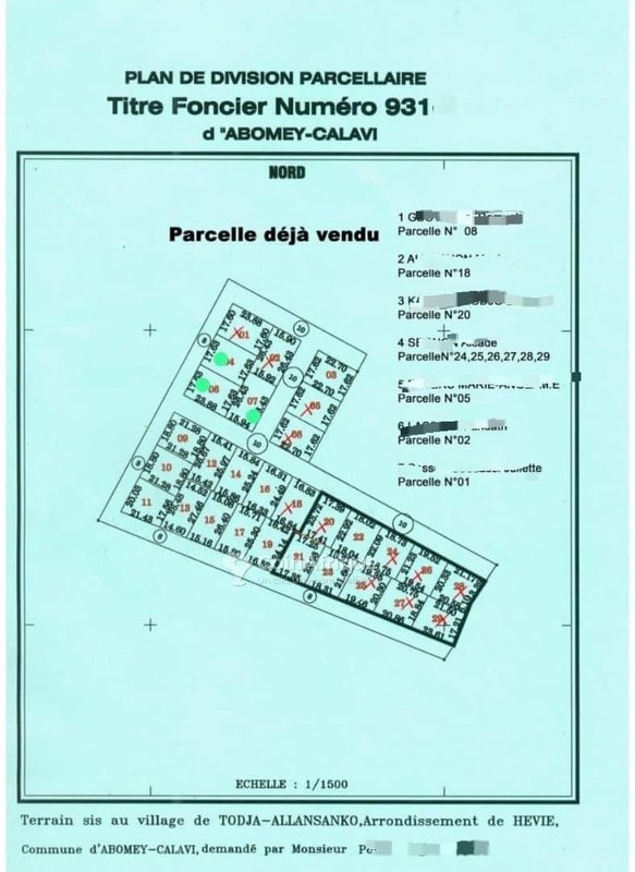 Terrain de 400 m² avec Titre Foncier - Investissement Sécurisé