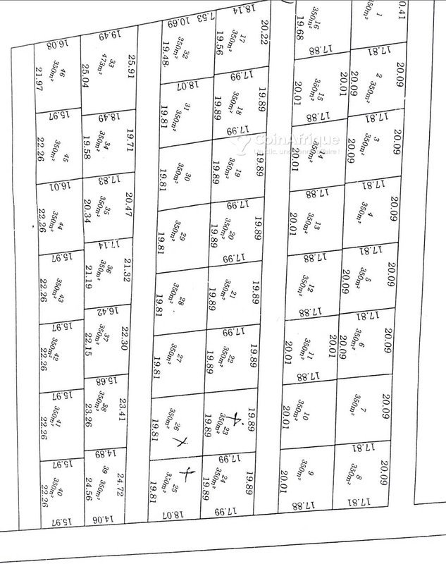 Terrain constructible de 2500m² idéal pour projets commerciaux et résidentiels