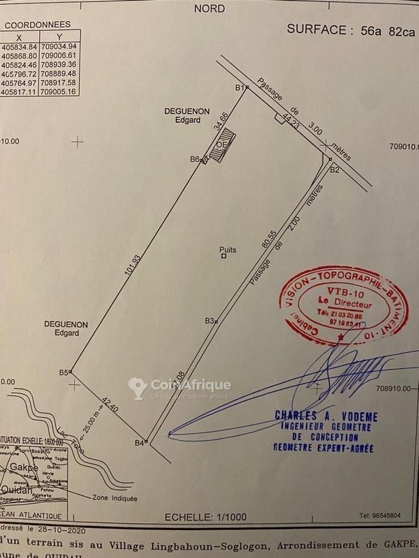 Terrain exceptionnel de 5682 m² en bordure de lac, clôturé et idéal pour investissement touristique
