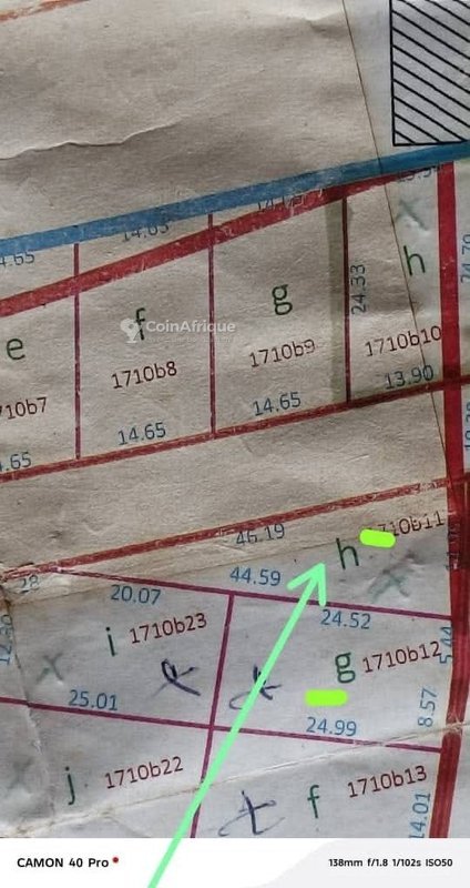 Terrain viabilisé avec titre foncier - Parfait pour investissement immobilier