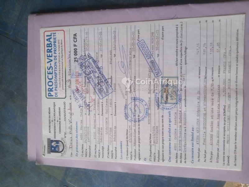 Terrain spacieux de 500 m² dans un domaine exclusif