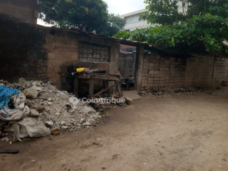 Terrain de 500 m² en angle de rue avec levée topographique et proximité immédiate du goudron inter-États