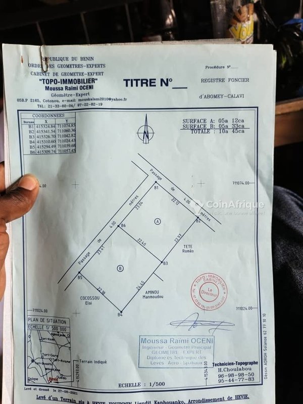 Terrain spacieux de 512 m² dans un cadre paisible