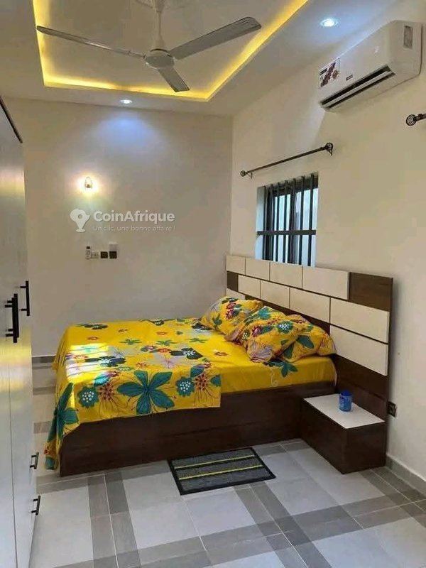 Appartement meublé duplex de 2 chambres avec climatisation et terrasse