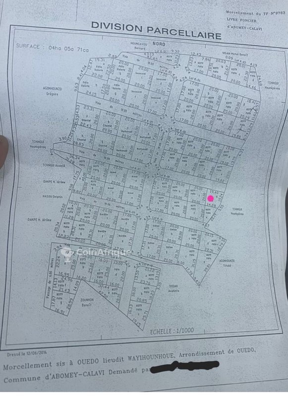 Terrain à vendre avec titre foncier - Parcelle sécurisée et bien située