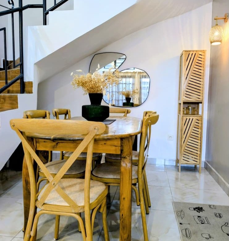 Appartement meublé 2 pièces avec climatisation et sécurité renforcée