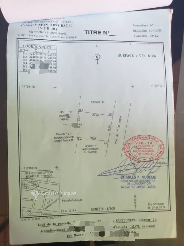 Maison inachevée avec boutique et fondation R+1 - 3 pièces