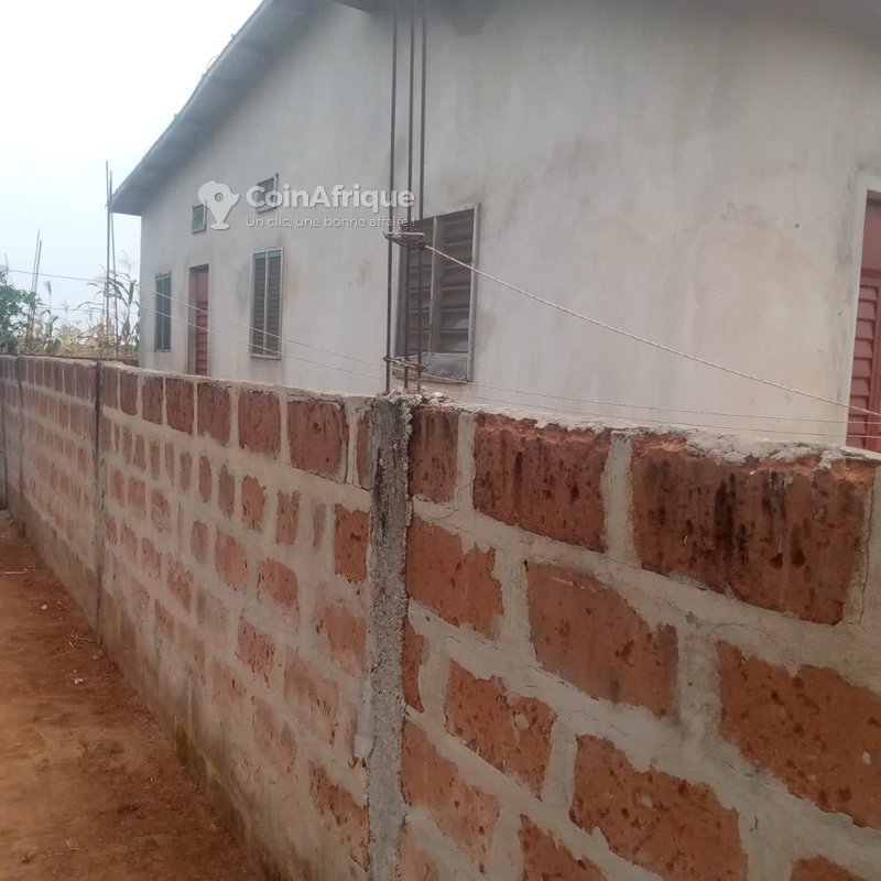 Maison personnelle clôturée avec puits et charpente en tôle - 2 pièces