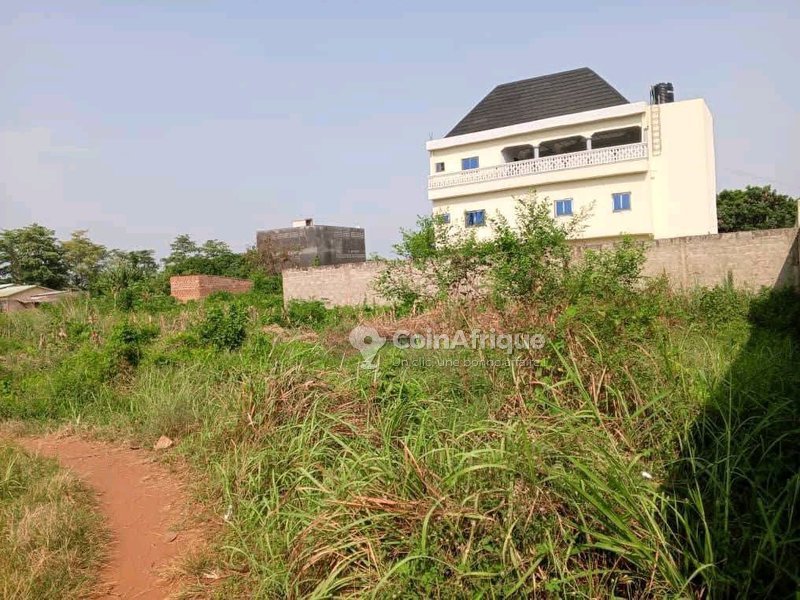 Terrain exceptionnel de 500 m² avec vue sur deux voies et titre foncier sécurisé