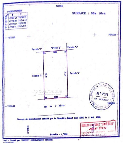 Terrain constructible de 309 m² avec titre foncier - Opportunité rare
