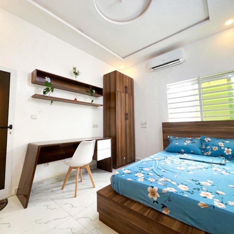 Appartement meublé de 3 pièces avec climatisation et garage