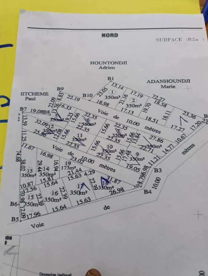 Terrain à vendre dans un quartier prisé - Parcelle issue d'un morcellement récent