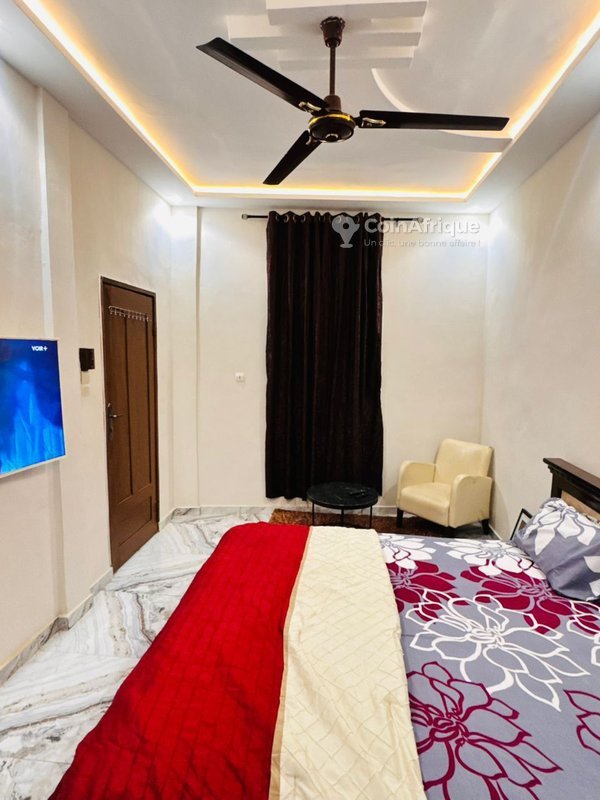 Appartement meublé d'une pièce avec accès 24h/24