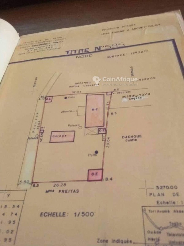 Terrain spacieux avec titre foncier personnel - Ancien bar et auberge inclus