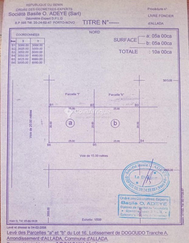 Terrain constructible avec permis d'habiter et clôture de qualité en angle stratégique