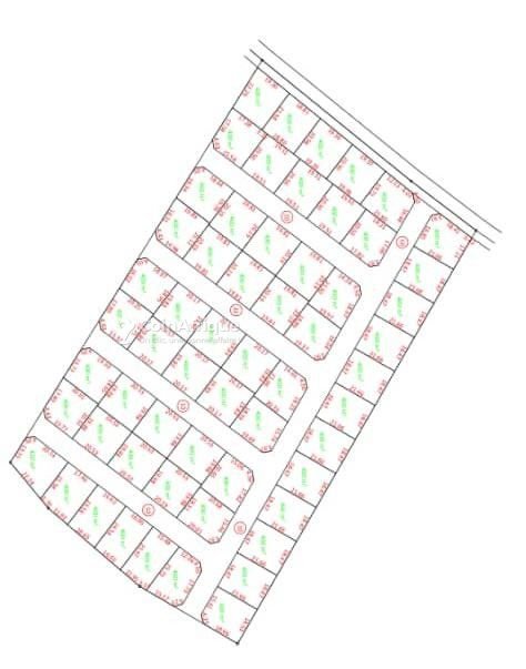 Terrain TF morcelé de 400 m² avec voie de 10 mètres