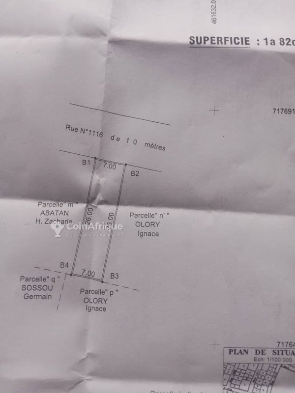 Terrain à vendre - Emplacement stratégique en plein cœur de Djegan Daho