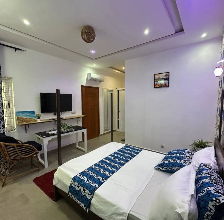 Villa duplex meublée de 4 pièces avec jardin et climatisation