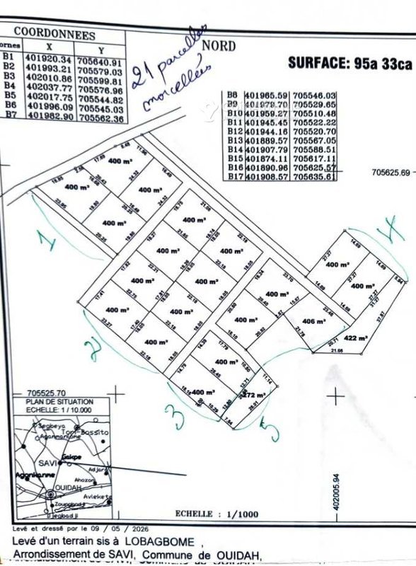 Terrain stratégique de 400m² à fort potentiel d'investissement