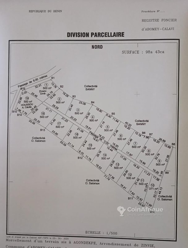 Terrain constructible avec poteaux électriques en position stratégique