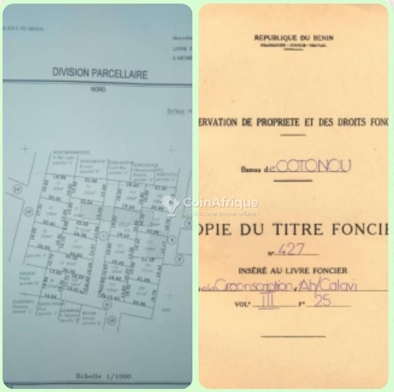 Terrain de 7618 m² avec titre foncier global dans un domaine sécurisé