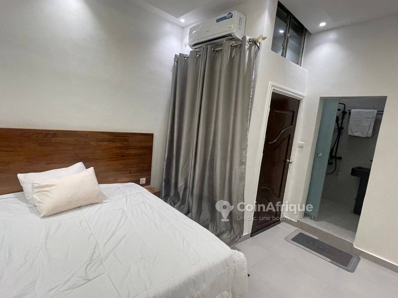 Appartement meublé d'une pièce avec accès direct à la plage