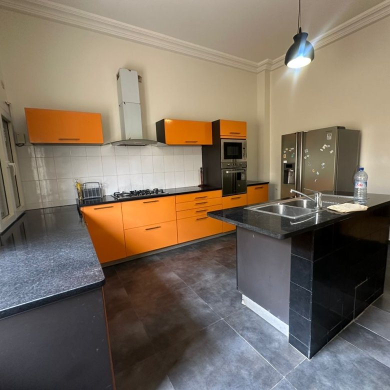 Appartement meublé de 3 pièces avec climatisation, jardin et garage