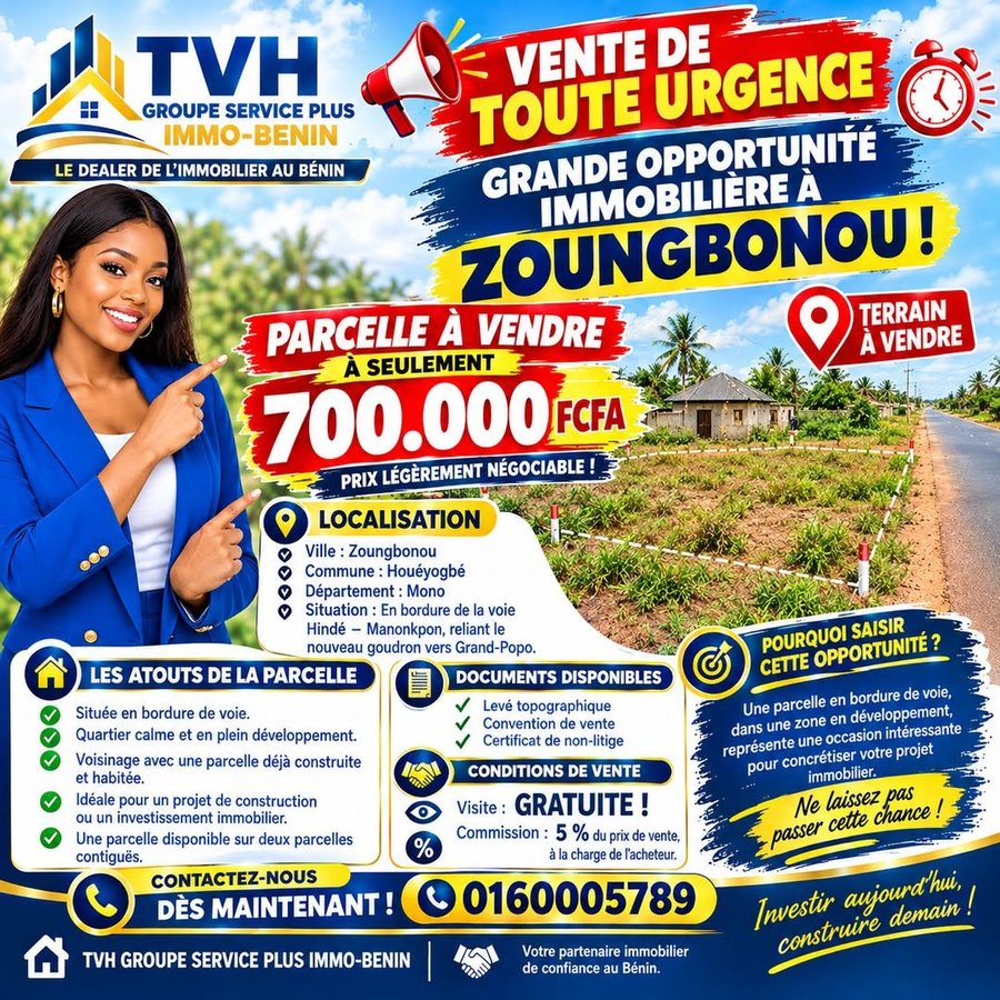 Terrain constructible avec documents légaux et emplacement stratégique en quartier calme
