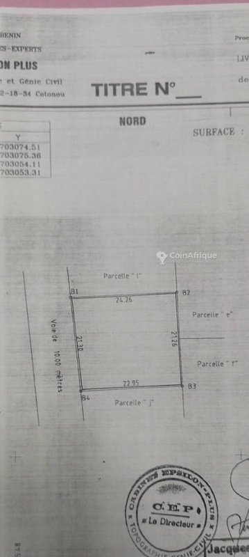 Terrain clôturé idéalement situé à proximité des pavés - 509 m²
