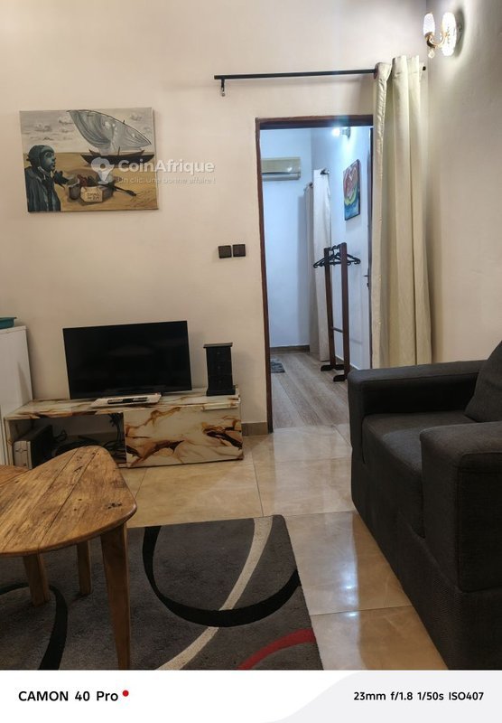 Appartement meublé d'une pièce - Confort et propreté assurés