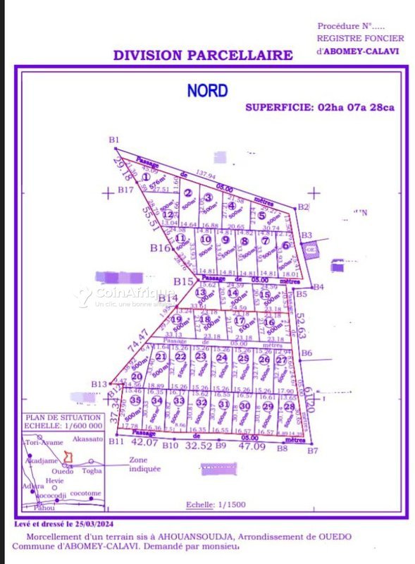 Terrain spacieux de 1,5 hectare avec opportunité d'acquisition flexible