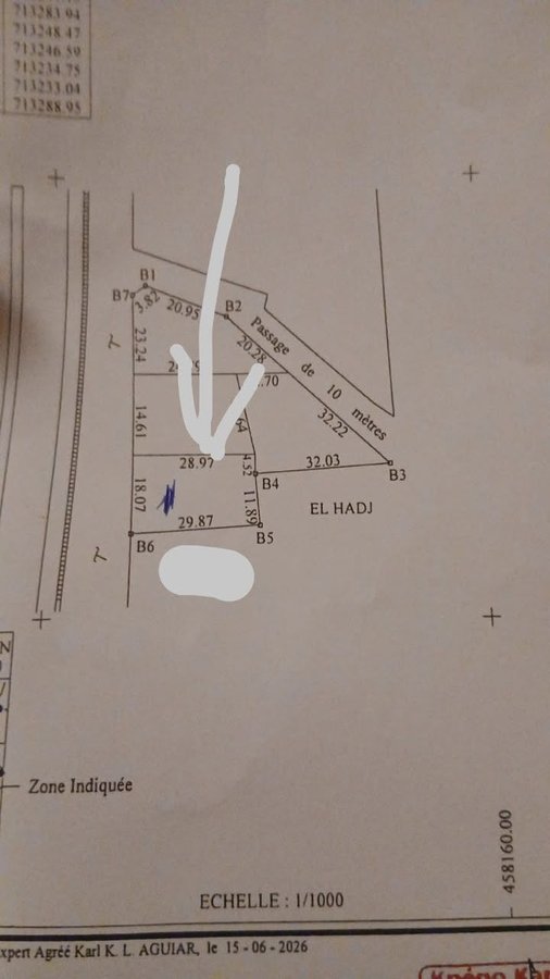 Terrain de 500 m² avec titre foncier personnel - Idéal pour projet commercial